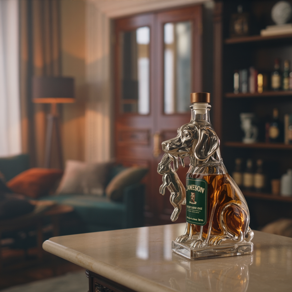 Garrafas de Whiskey - Edição Cão