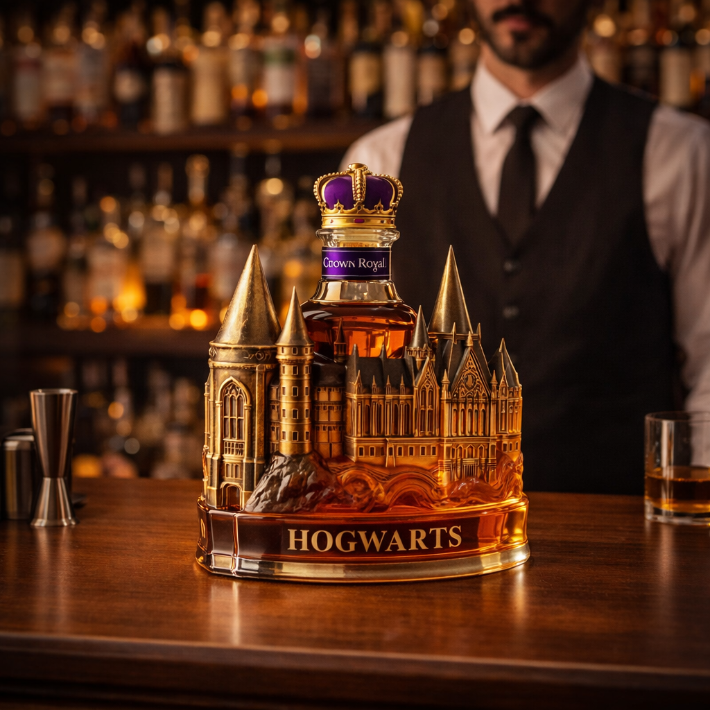 Garrafa de Whisky – Edição Castelo Mágico