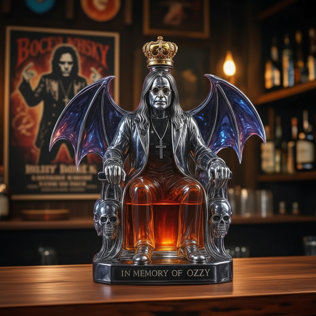Décantador de Whisky - Edição Ozzy Osbourne