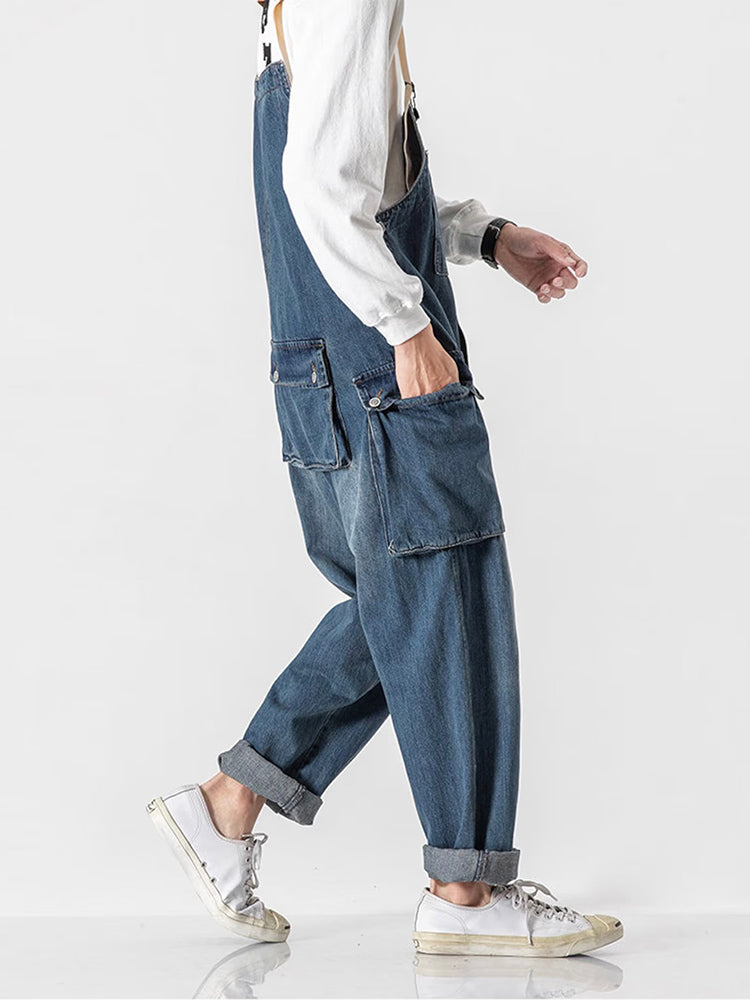 Pantalón de tirantes retro
