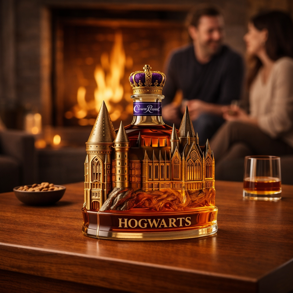 Garrafa de Whisky – Edição Castelo Mágico