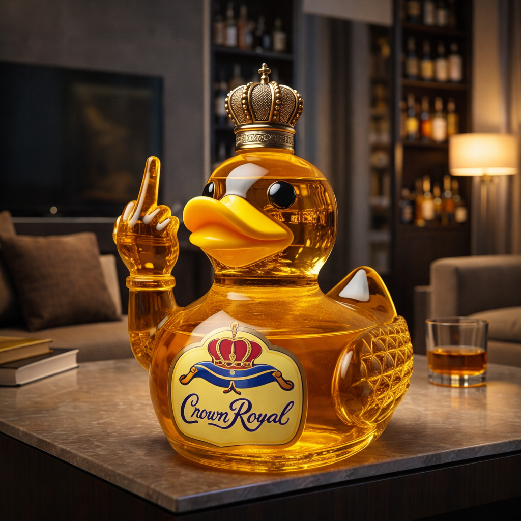 Garrafão de Whiskey - Edição Pato Rebelde