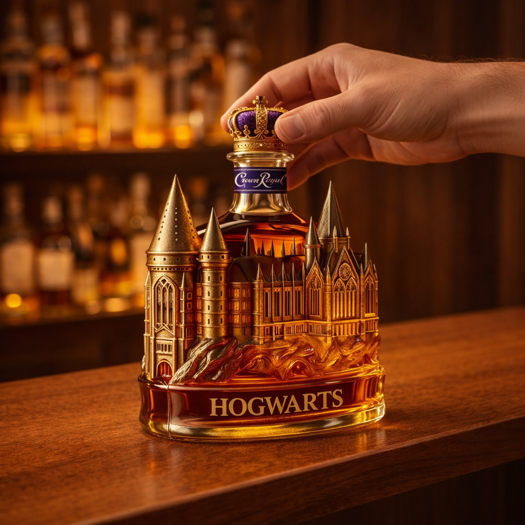 Garrafa de Whisky – Edição Castelo Mágico