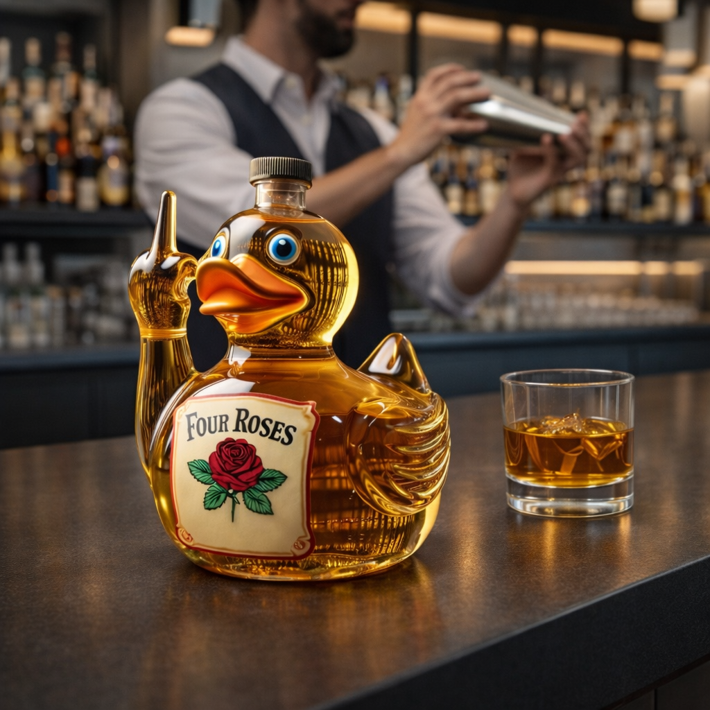 Garrafão de Whiskey - Edição Pato Rebelde