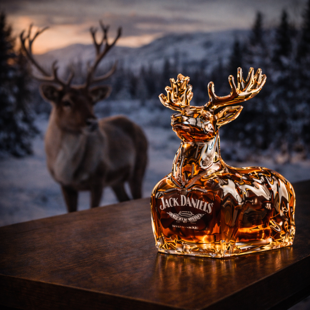 Garrafa de Whisky - Edição Rena
