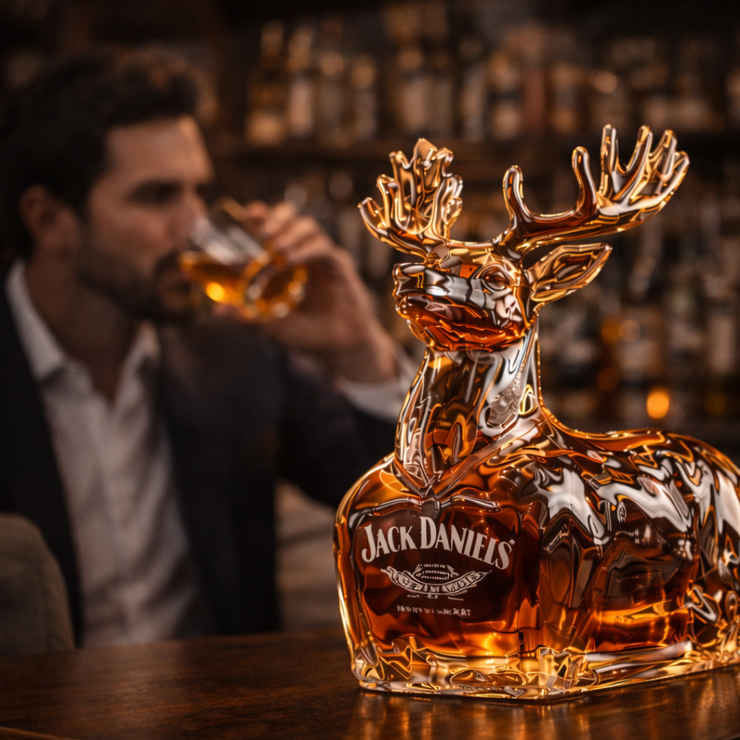 Garrafa de Whisky - Edição Rena