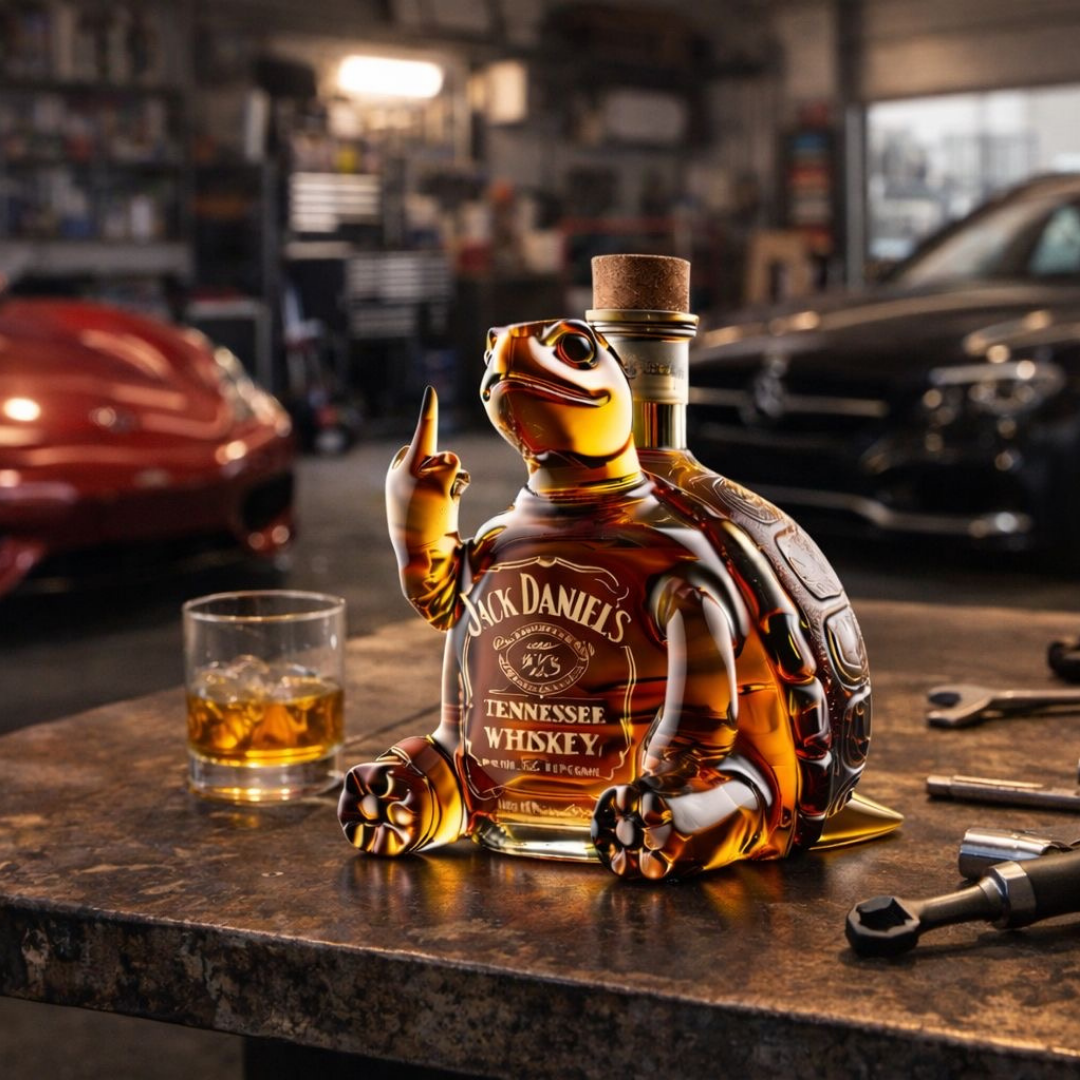 Garrafa de Whisky - Edição Tartaruga