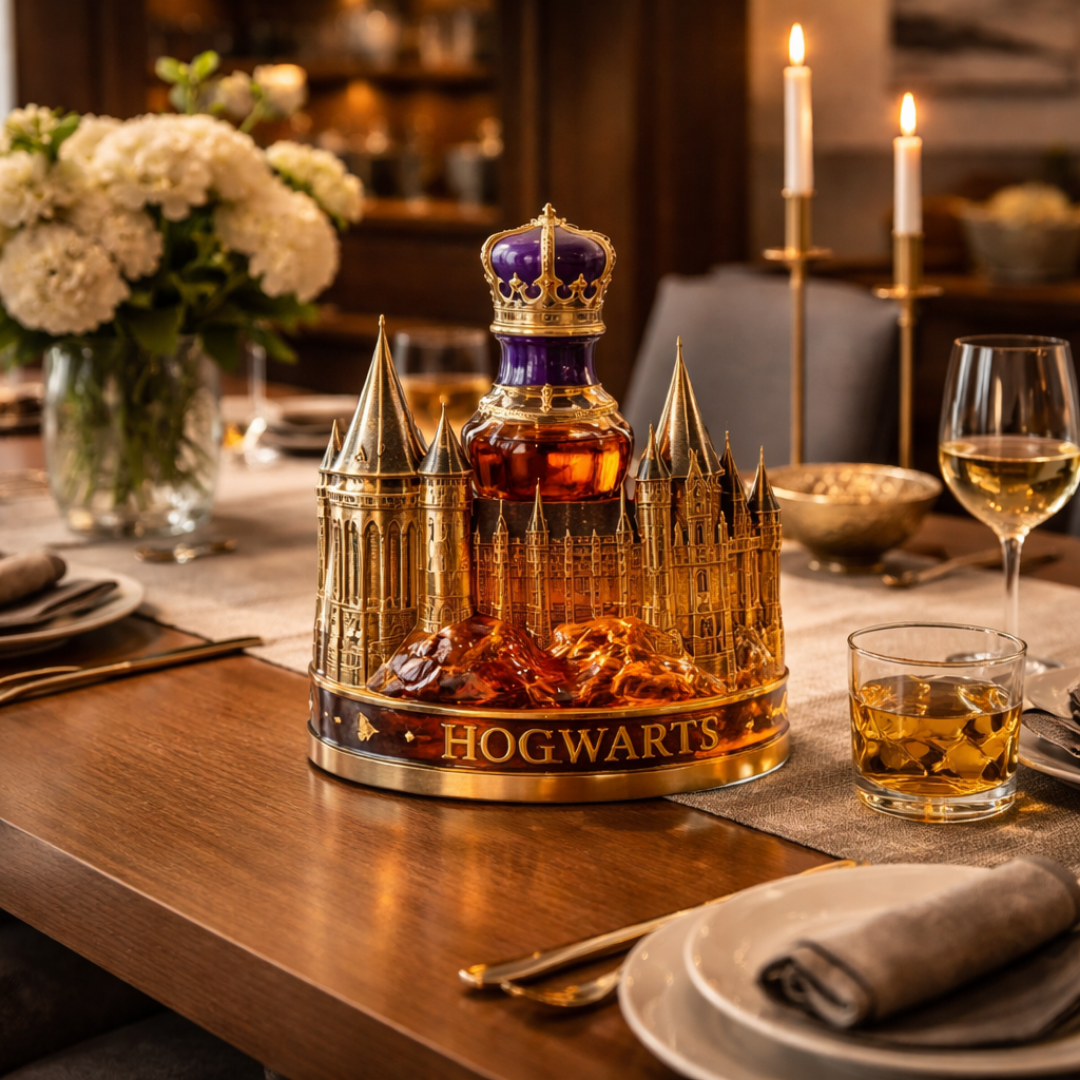 Garrafa de Whisky – Edição Castelo Mágico