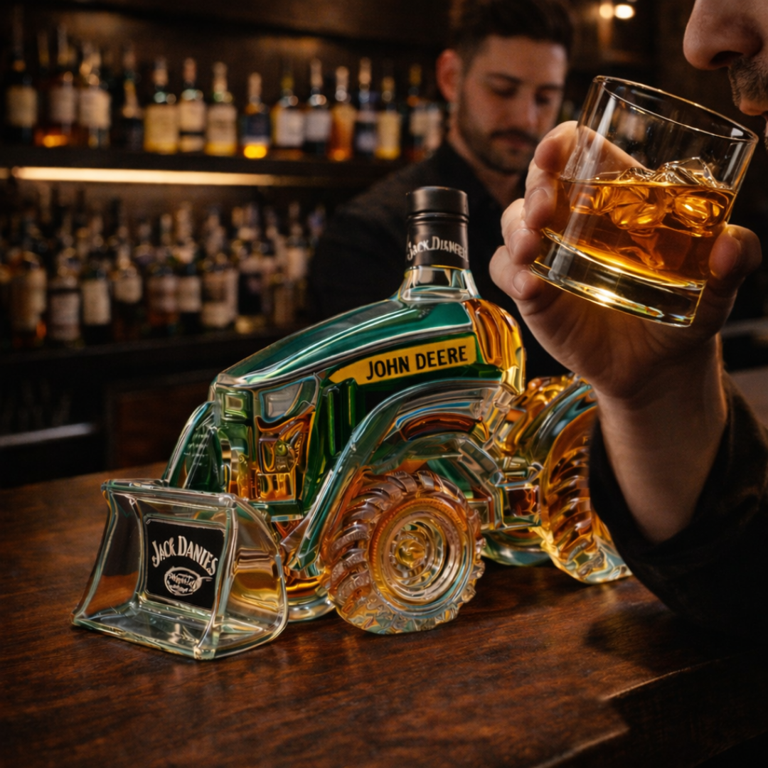 Edição Trator - Garrafa de Whisky