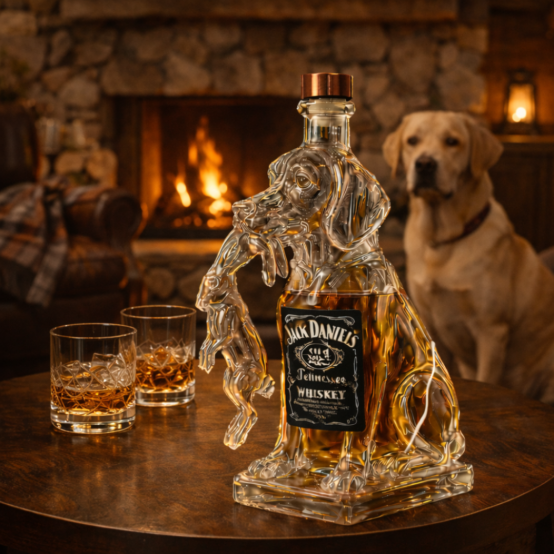 Garrafas de Whiskey - Edição Cão