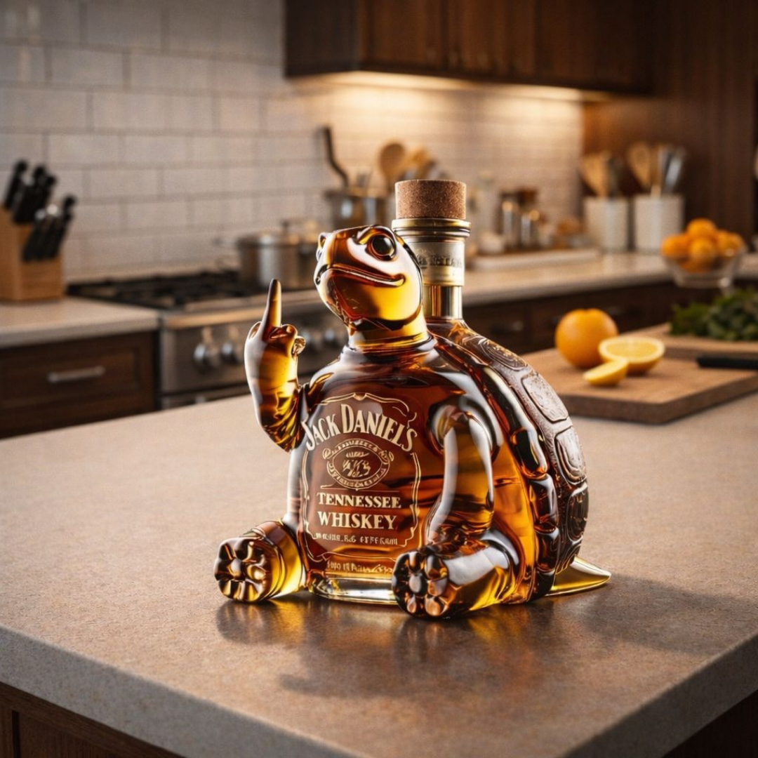 Garrafa de Whisky - Edição Tartaruga