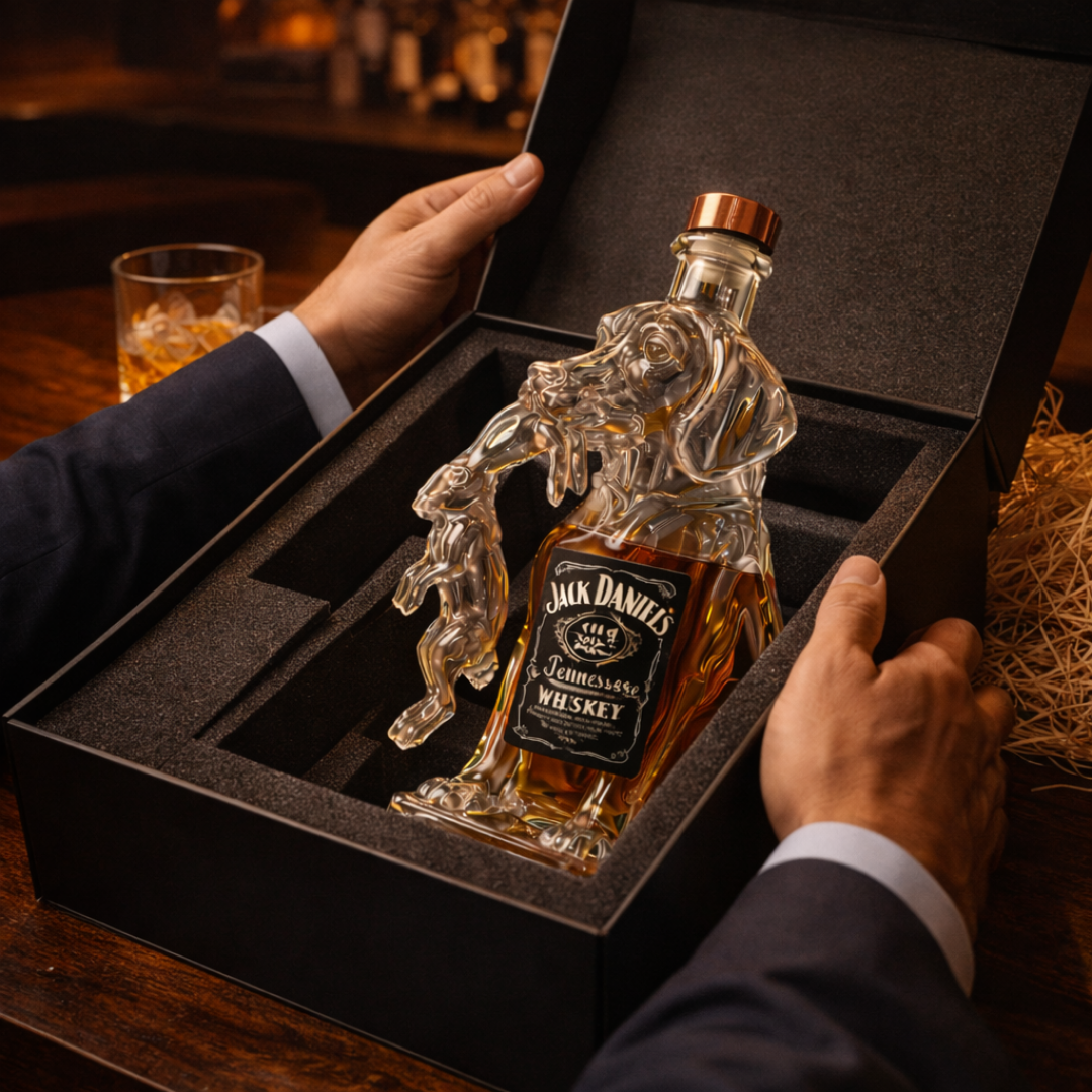 Garrafas de Whiskey - Edição Cão
