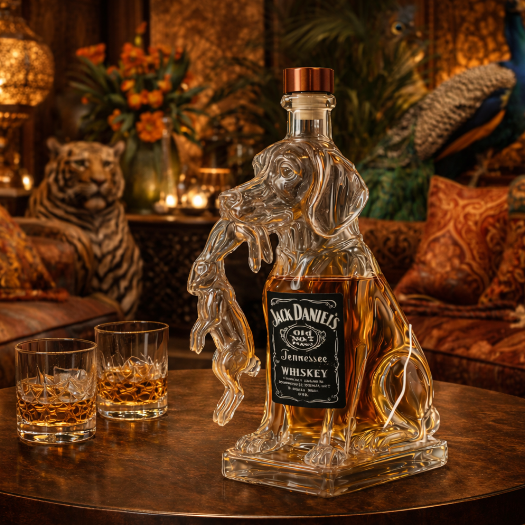 Garrafas de Whiskey - Edição Cão