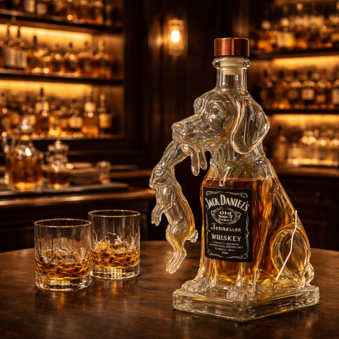 Garrafas de Whiskey - Edição Cão