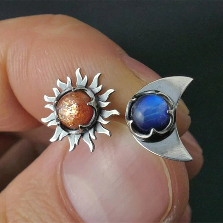 Brincos Lua e Sol