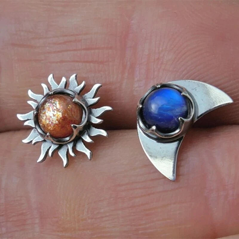 Brincos Lua e Sol