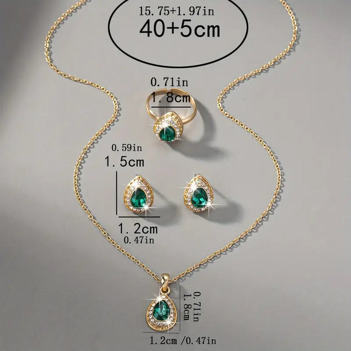 Conjunto de Joias Noémie Glastra | Ouro