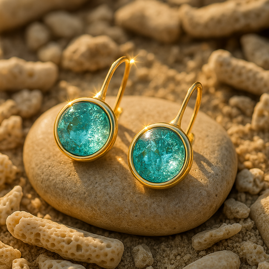 Teresa - Brincos Sea drops