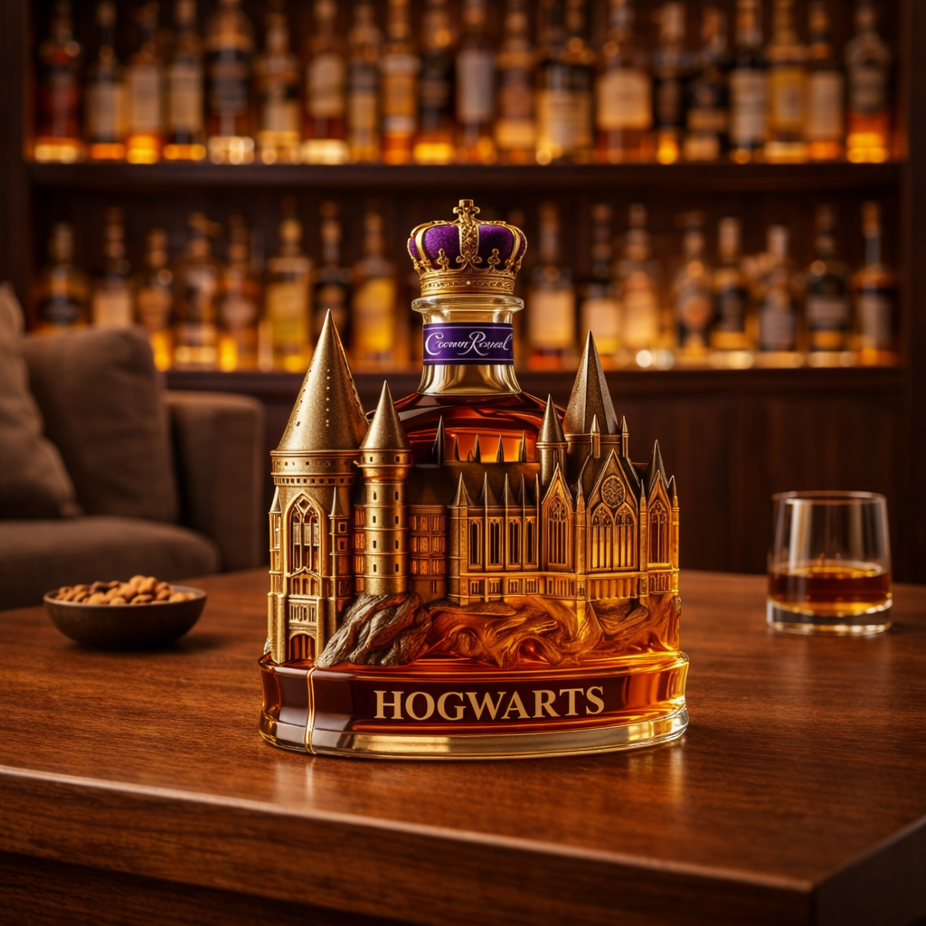 Garrafa de Whisky – Edição Castelo Mágico