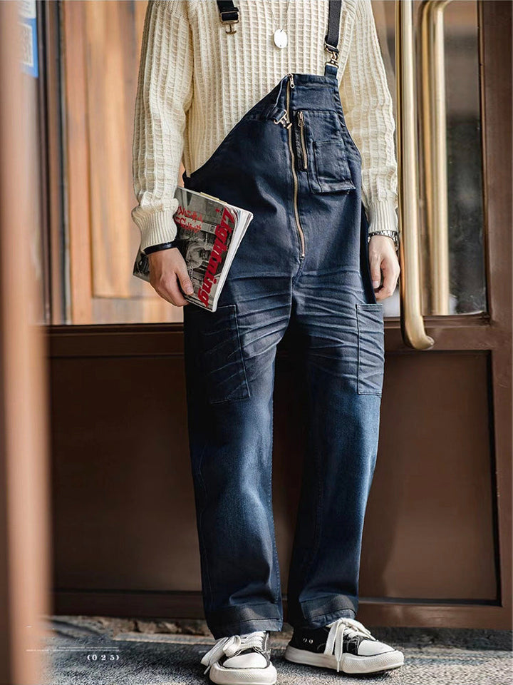 Pantalón de tirantes auténtico atemporal