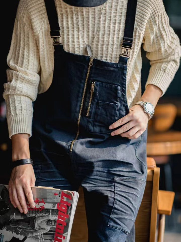 Pantalón de tirantes auténtico atemporal