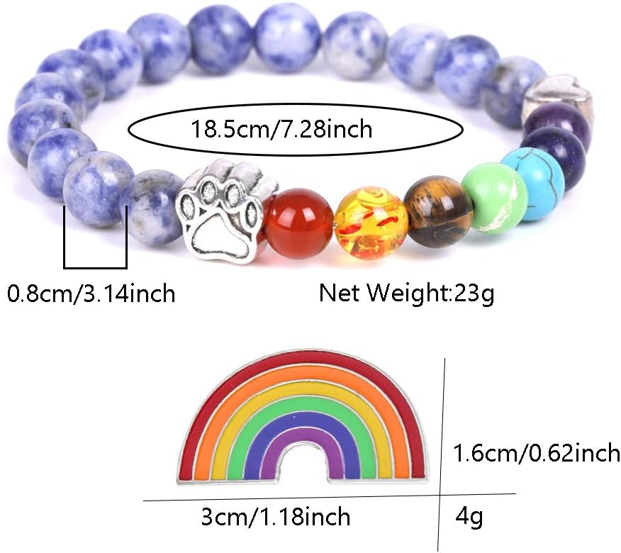 Bracelete Comemorativo Rainbow Bridge