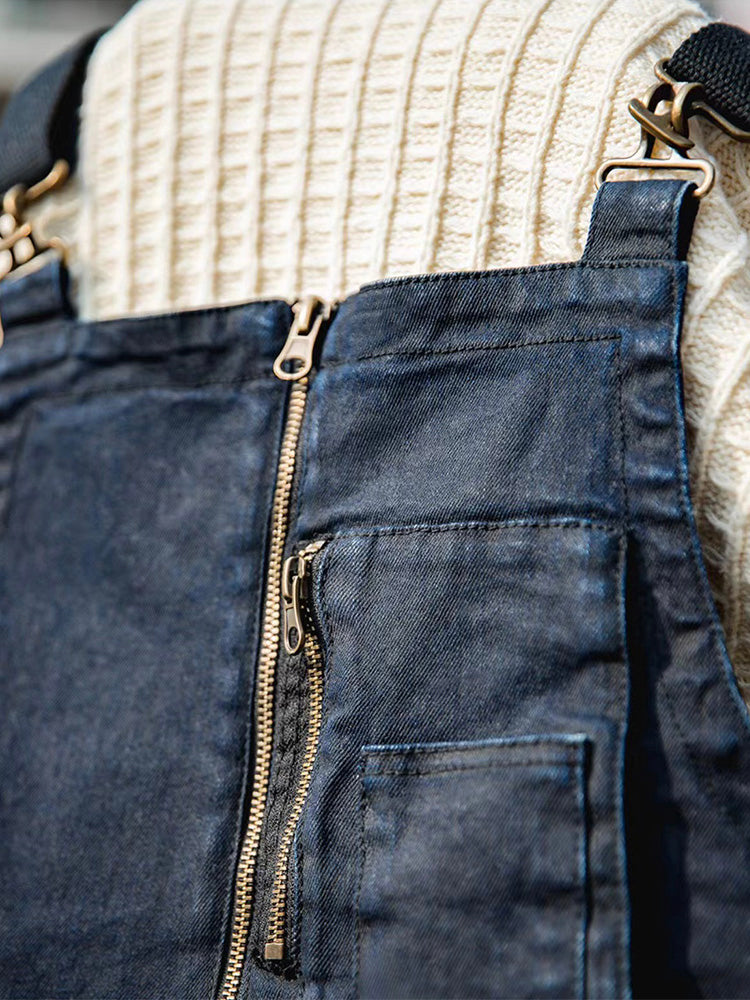 Pantalón de tirantes auténtico atemporal