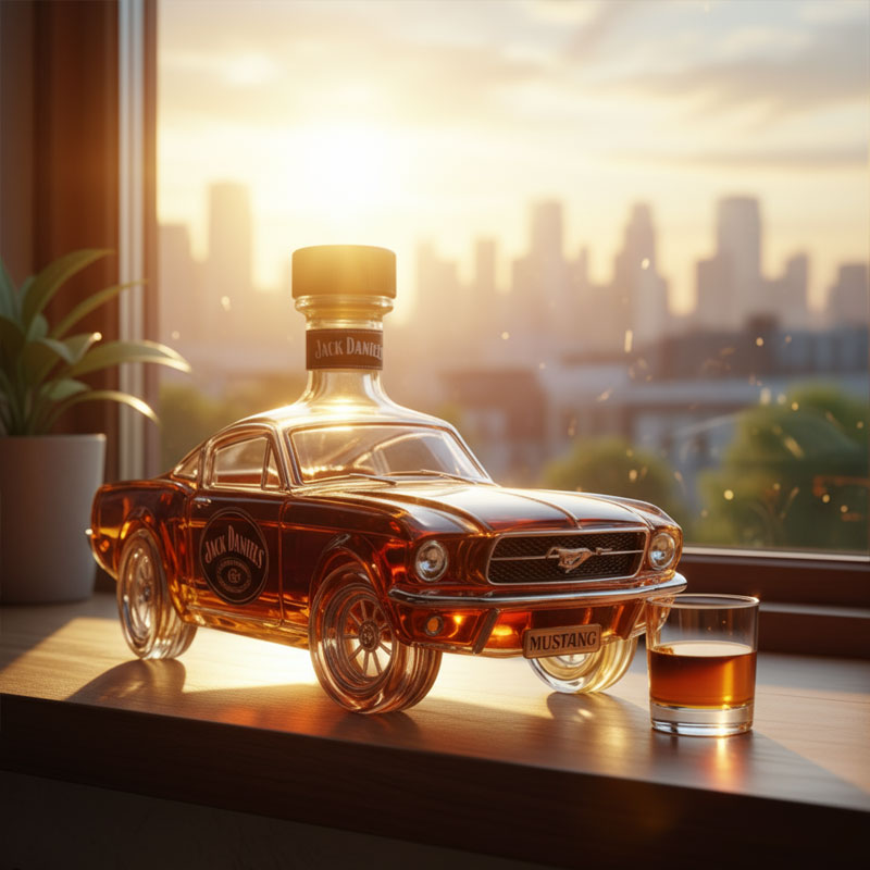 Carro Americano - Decantador de Whisky