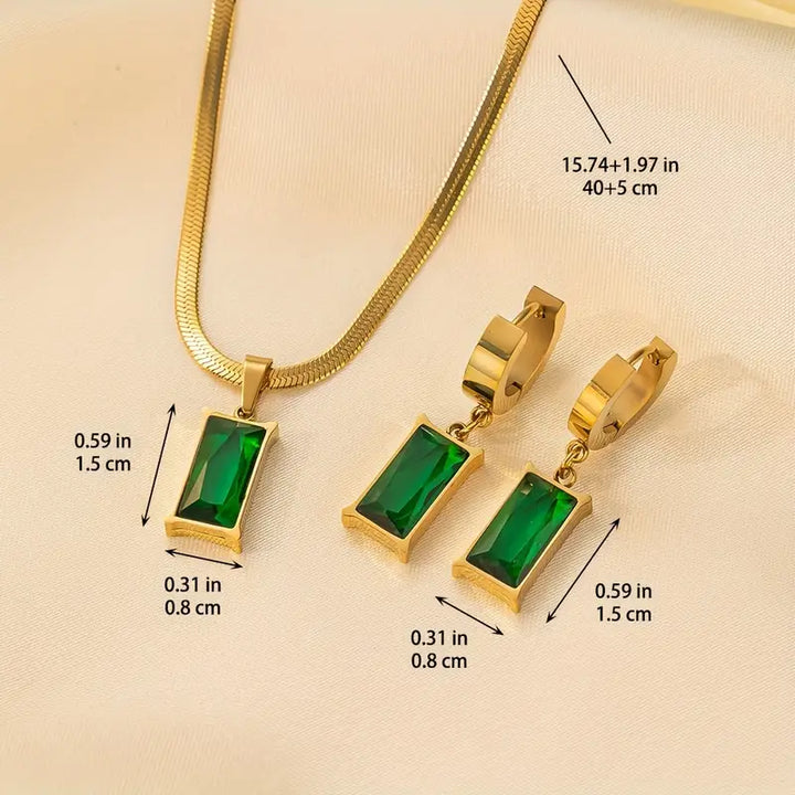 Conjunto de Joias Iselotte Verdain | Ouro