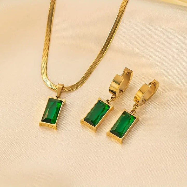 Conjunto de Joias Iselotte Verdain | Ouro