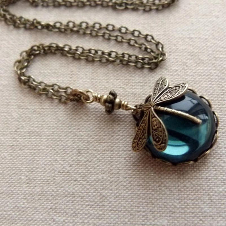 Colar Vintage Libellule