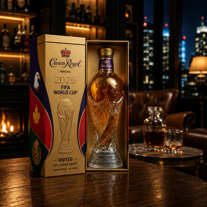Edição Copa do Mundo 2026 - Decantador de Whisky
