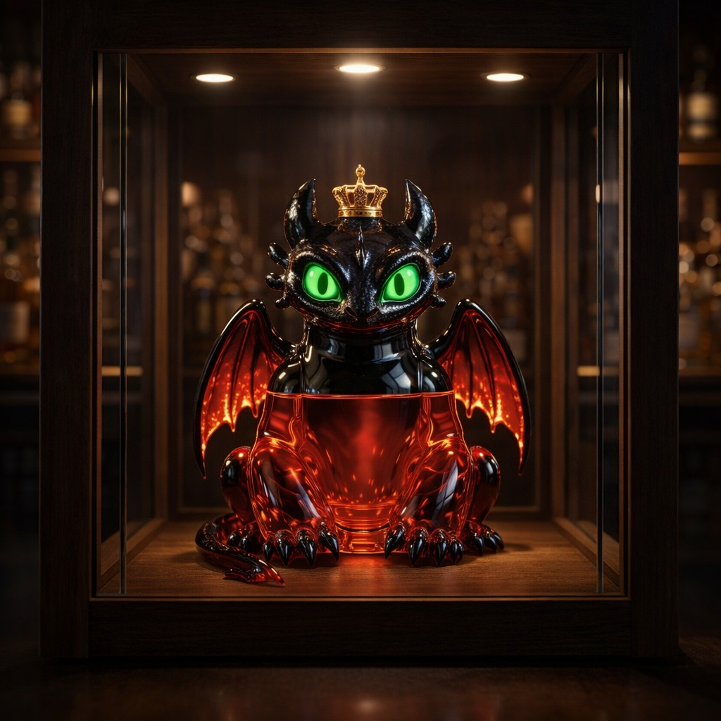 Garrafa de Whisky - Edição Dragão