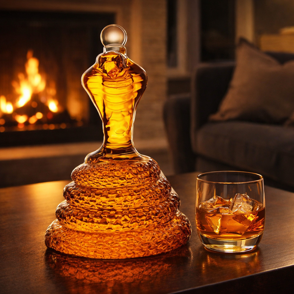 Garrafa de Whisky - Edição Cobra