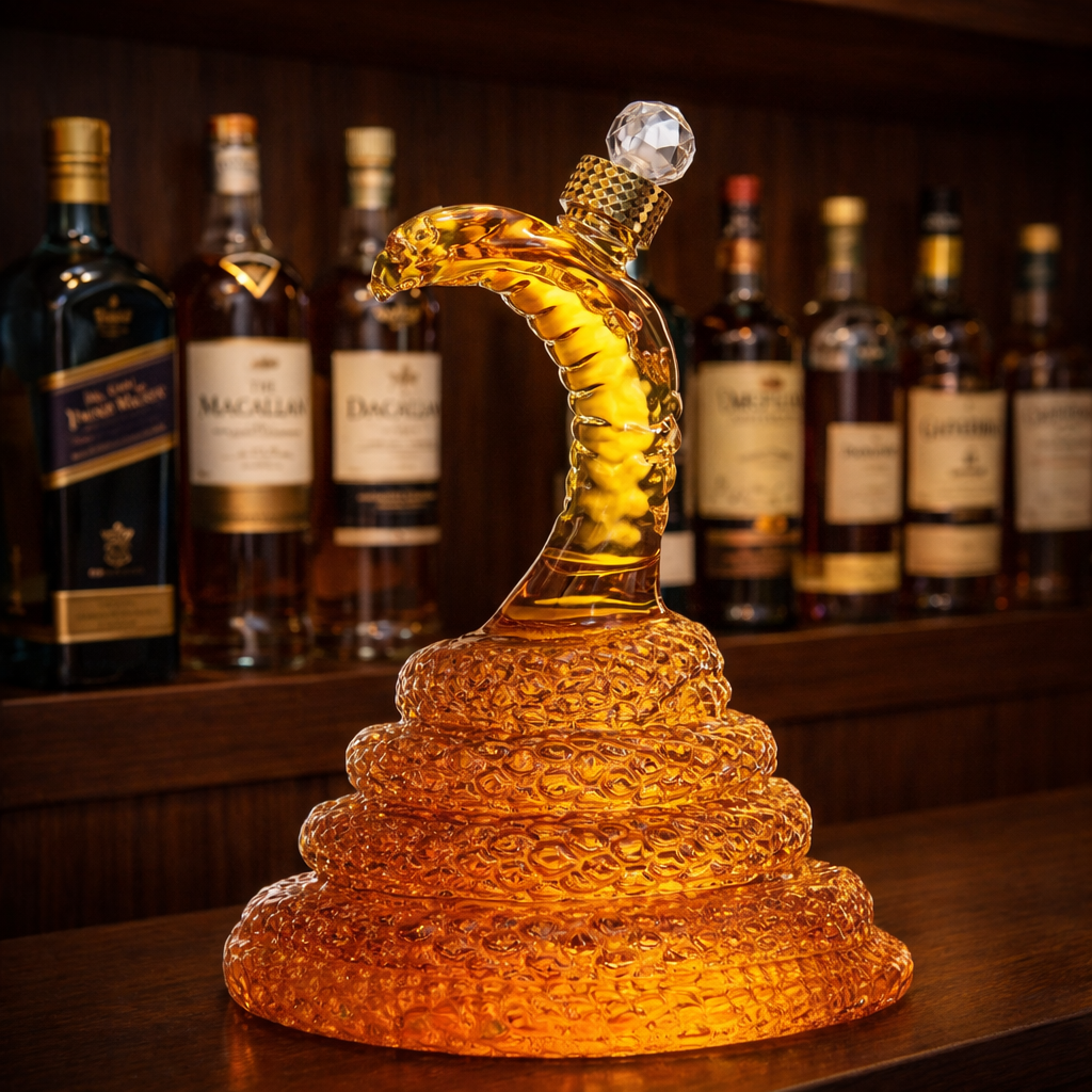 Garrafa de Whisky - Edição Cobra