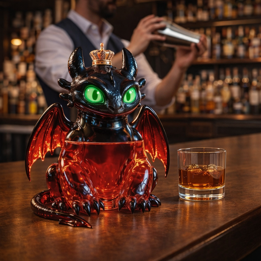 Garrafa de Whisky - Edição Dragão