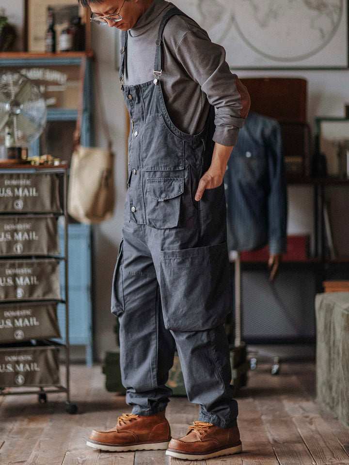 Pantalón de trabajo azul oscuro resistente