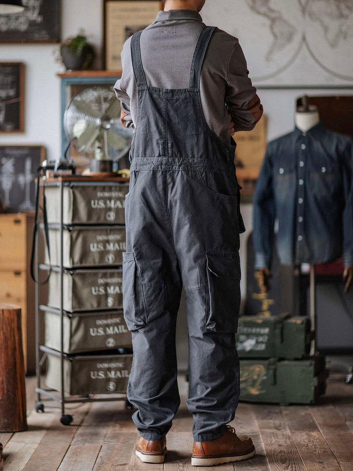 Pantalón de trabajo azul oscuro resistente