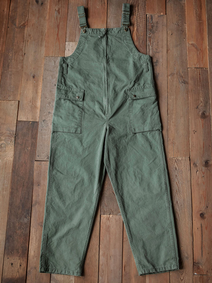Pantalón de tirantes beige elegante