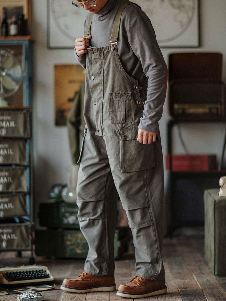 Salopette gris moderna