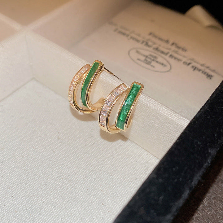 Brincos Chloé Folhagem | Ouro