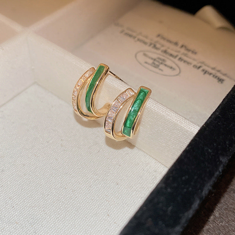 Brincos Chloé Folhagem | Ouro
