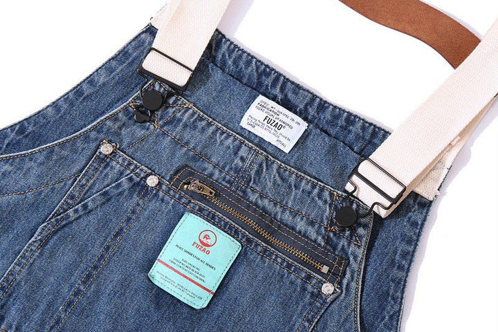 Pantalón de tirantes retro