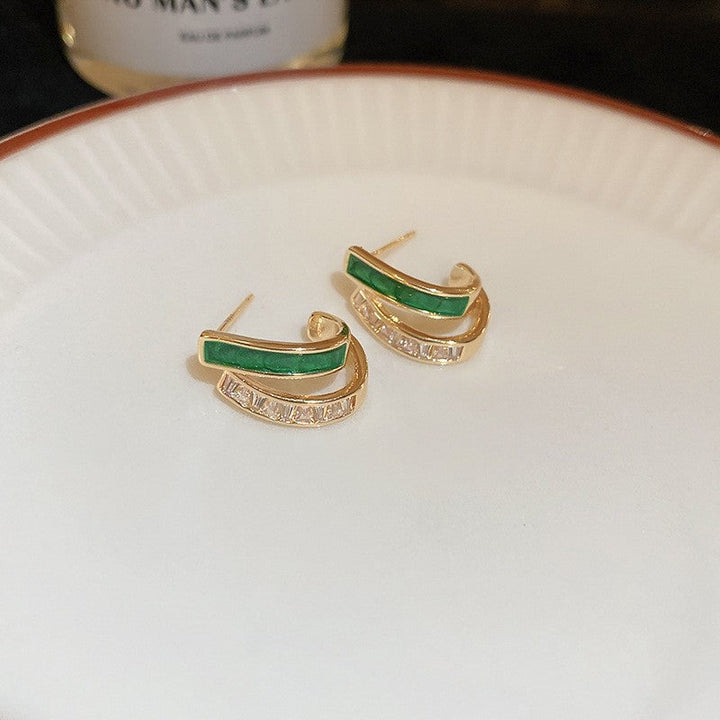 Brincos Chloé Folhagem | Ouro