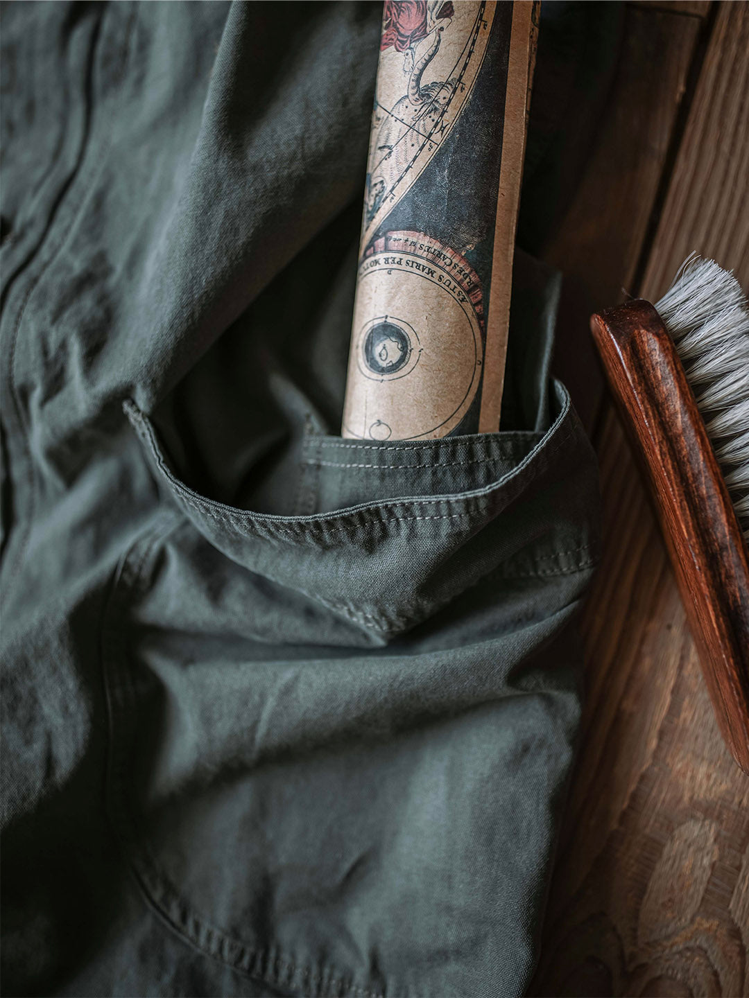 Pantalón de tirantes auténtico