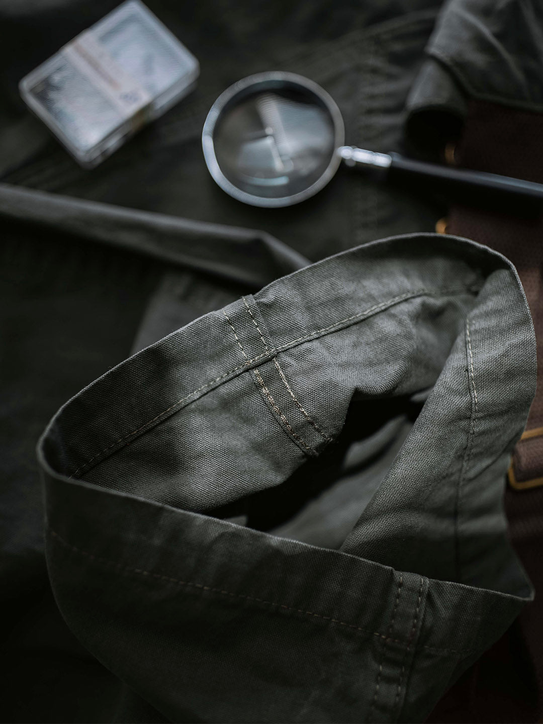 Pantalón de tirantes auténtico