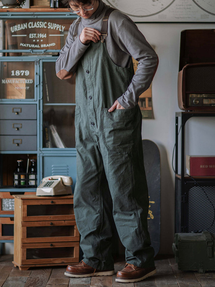 Pantalón de tirantes auténtico