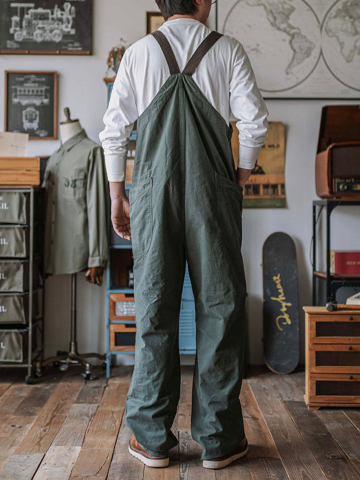 Pantalón de tirantes auténtico