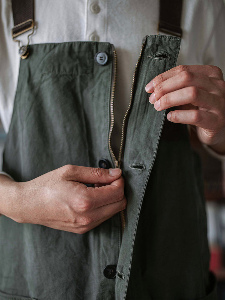 Pantalón de tirantes auténtico