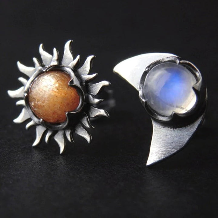 Brincos Lua e Sol